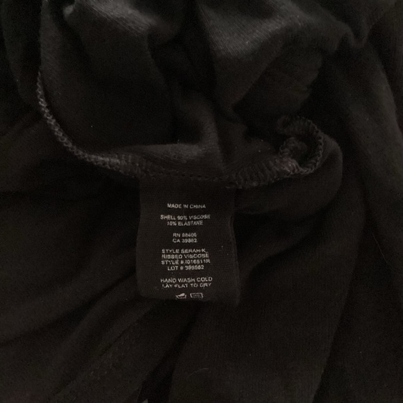 Theory Woman’s Draped Long-Sleeve Side tie Top EUC - Picture 11 of 11